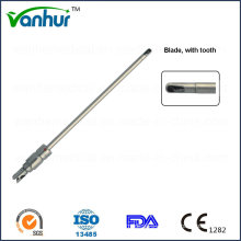 Arthroscopic Planer Blade with Tooth